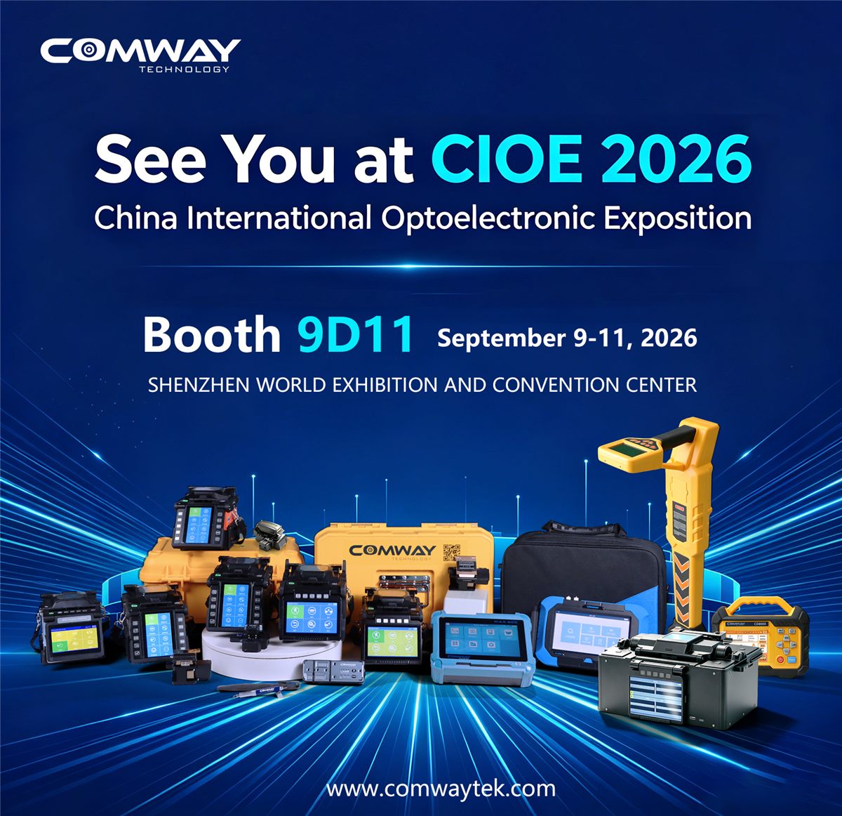 CIOE 2026 Successfully Concluded — Thank You for Visiting COMWAY!